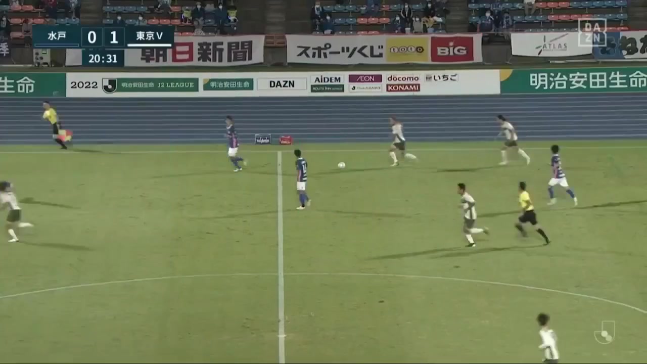 JPN D2 Mito Hollyhock Vs Tokyo Verdy 20 phút Toyofumi SakanoVào, ghi bàn 0:1