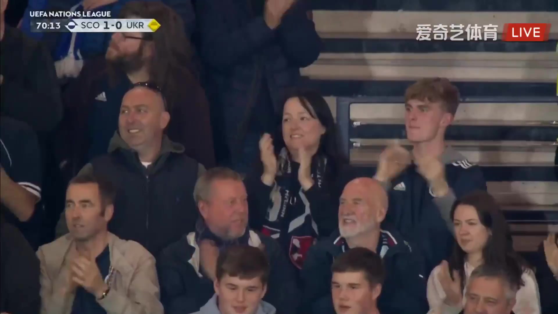 UEFA  NL Scotland Vs Ukraine 71 phút John McGinnVào, ghi bàn 1:0