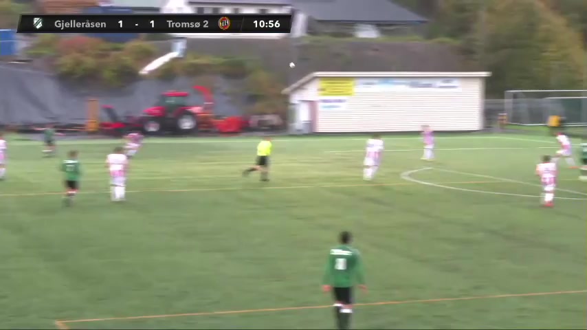 NOR D3 Gjelleraasen IL Vs Tromso B 11 phút Vào, ghi bàn 1:2