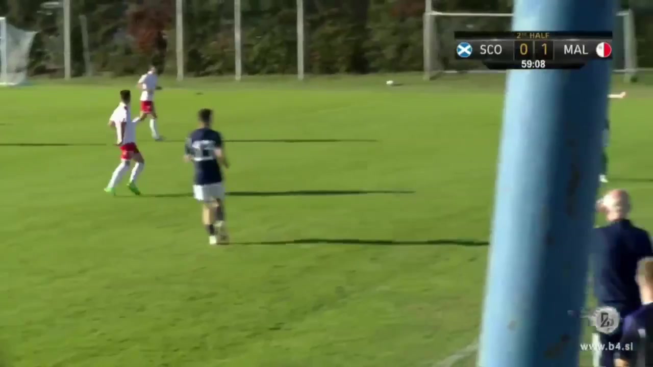 INT FRL Scotland U19 Vs Malta U19 59 ทำประตู  ประตู, ทำคะแนน 1:1