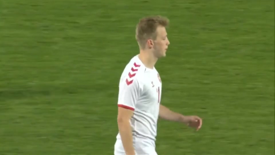 UEFA  U21Q Croatia U21 Vs Denmark U21  Goal in 59 min, Score 2:1