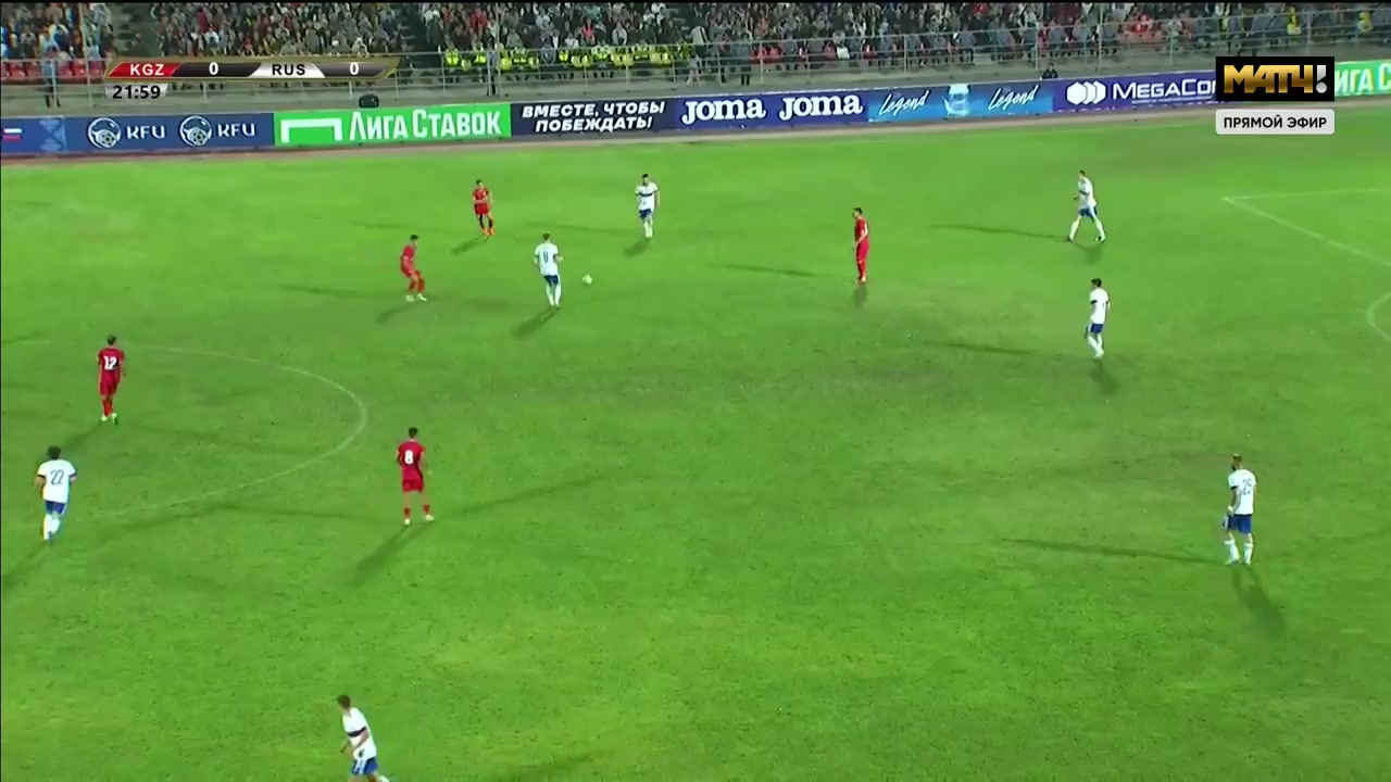 INT FRL Kyrgyzstan Vs Russia 24 phút Vào, ghi bàn 1:0