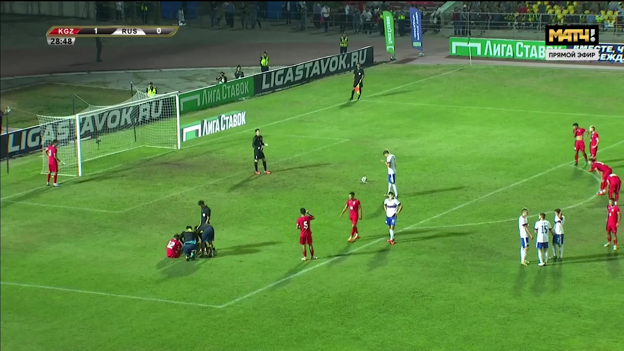 INT FRL Kyrgyzstan Vs Russia 29 phút Alexander SobolevVào, ghi bàn 1:1