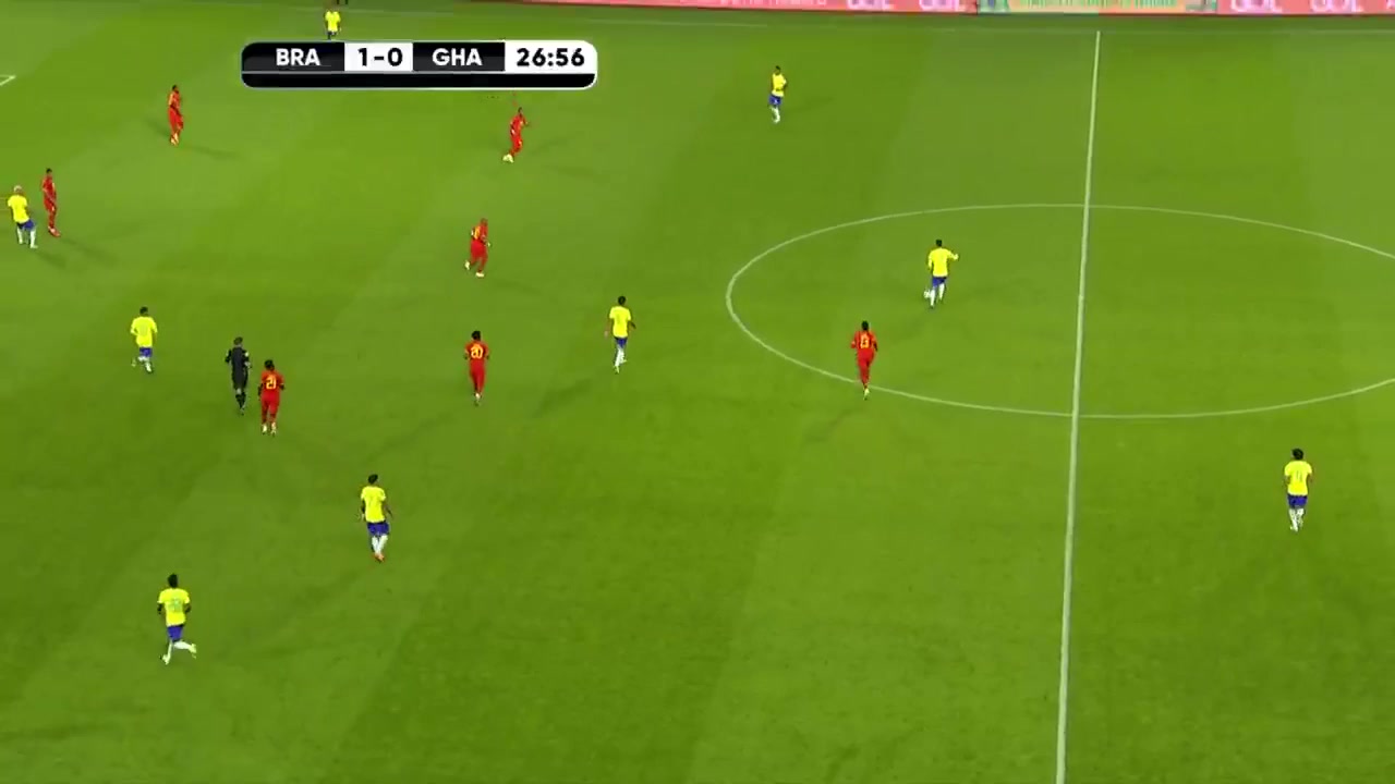 INT FRL Brazil Vs Ghana 27 phút Vào, ghi bàn 2:0