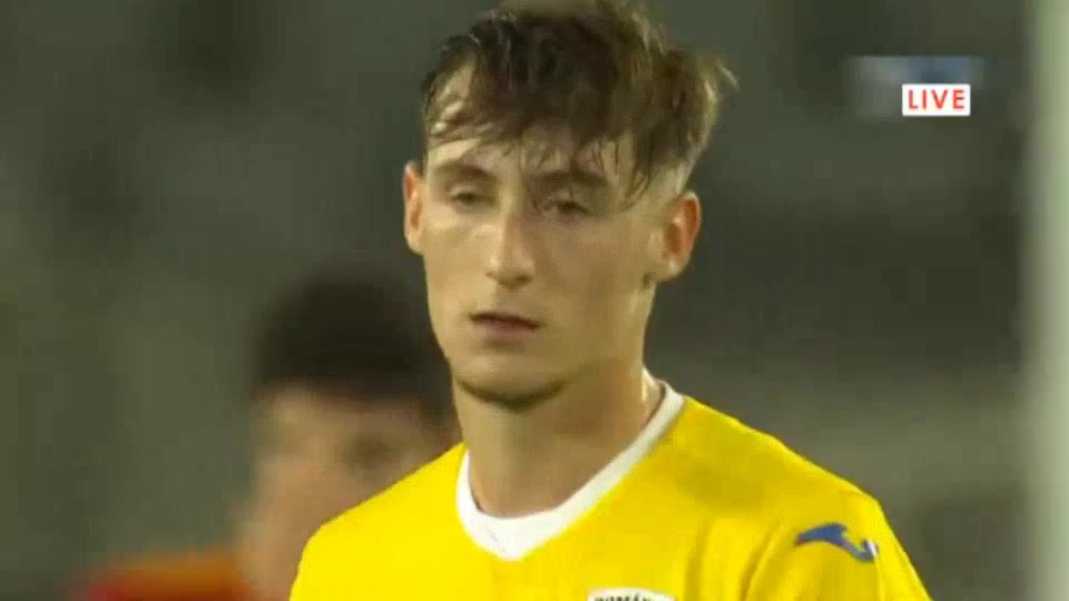 INT FRL Romania U21 Vs Spain U21 85 phút Vào, ghi bàn 1:3