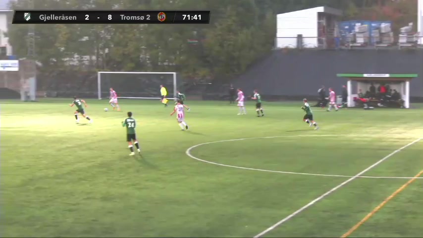 NOR D3 Gjelleraasen IL Vs Tromso B 73 phút Vào, ghi bàn 2:9