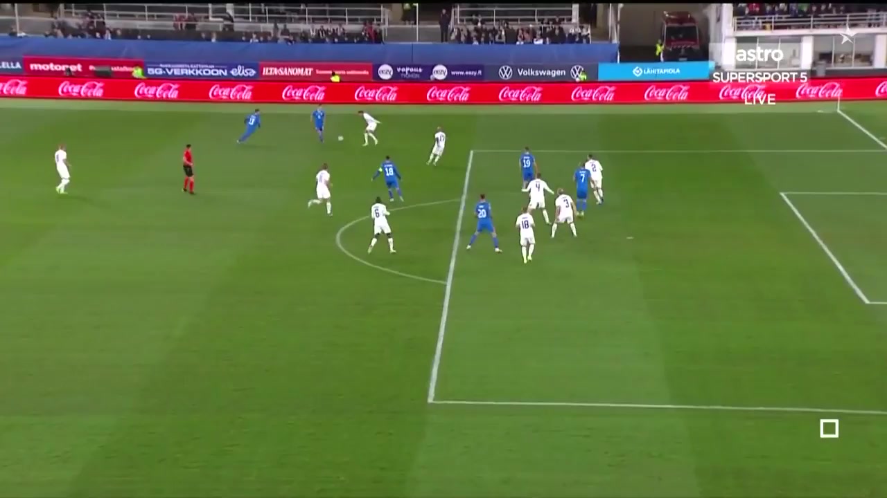 1864 Finland Vs Romania 53 skor gol , skor 1:1