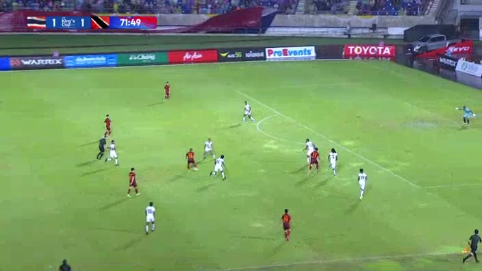 INT FRL Thailand Vs Trinidad   Tobago 73 phút Supachok SarachatVào, ghi bàn 2:1