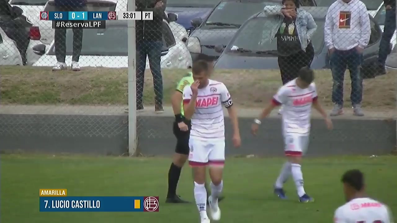 AR L（R） San Lorenzo Reserves Vs Lanus Reserves 34 phút Vào, ghi bàn 1:1