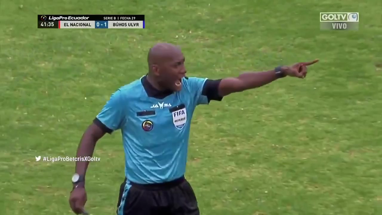 EC D2 CD El Nacional Vs Buhos ULVR  Goal in 42 min, Score 1:1