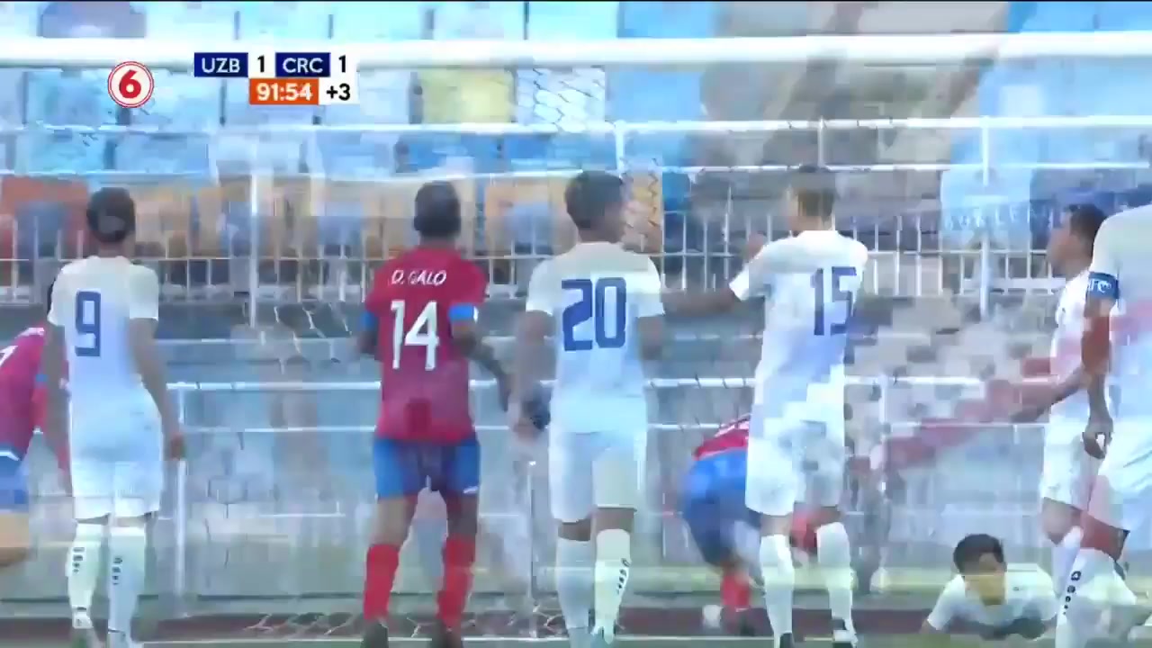 INT FRL Uzbekistan Vs Costa Rica 93 phút Vào, ghi bàn 1:1