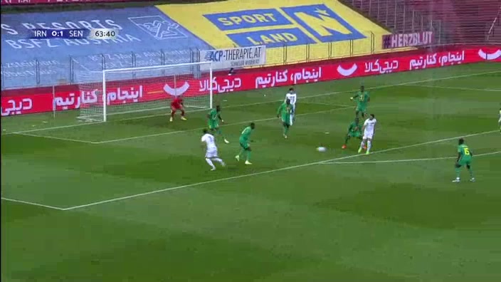 INT FRL Senegal Vs Iran 65 phút Sardar AzmounVào, ghi bàn 1:1