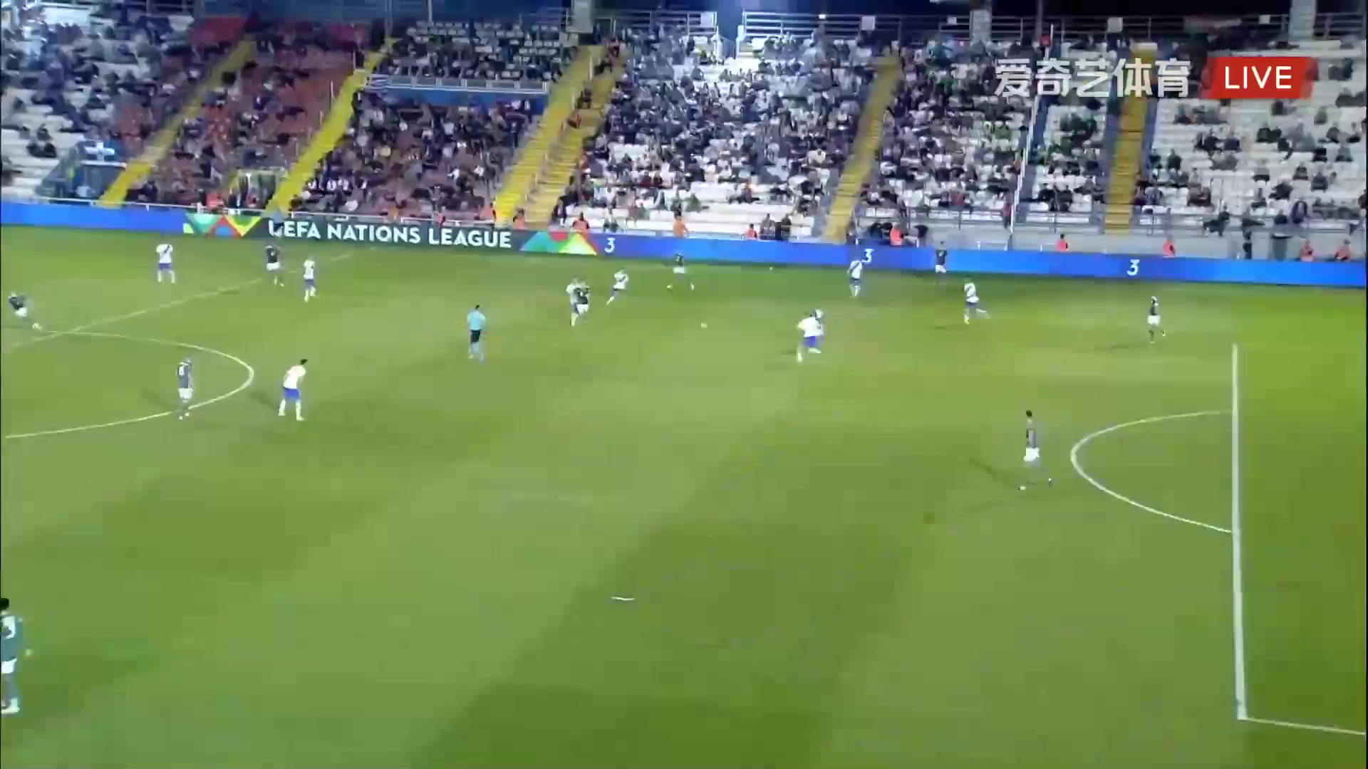 UEFA  NL Greece Vs Northern Ireland Georgios Masouras Goal in 56 min, Score 2:1