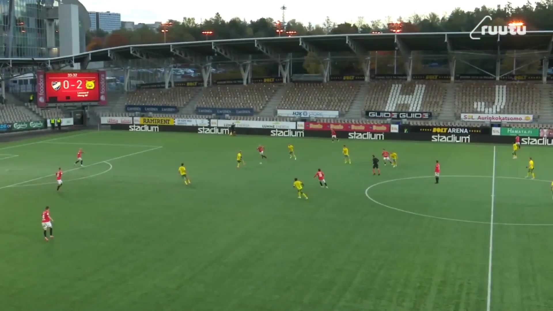 FIN D1 HIFK Vs Ilves Tampere  Goal in 34 min, Score 0:3