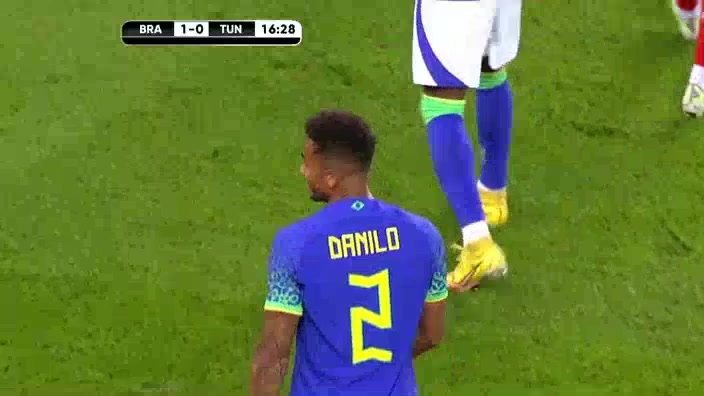 INT FRL Brazil Vs Tunisia 16 phút Richarlison de AndradeVào, ghi bàn 1:1