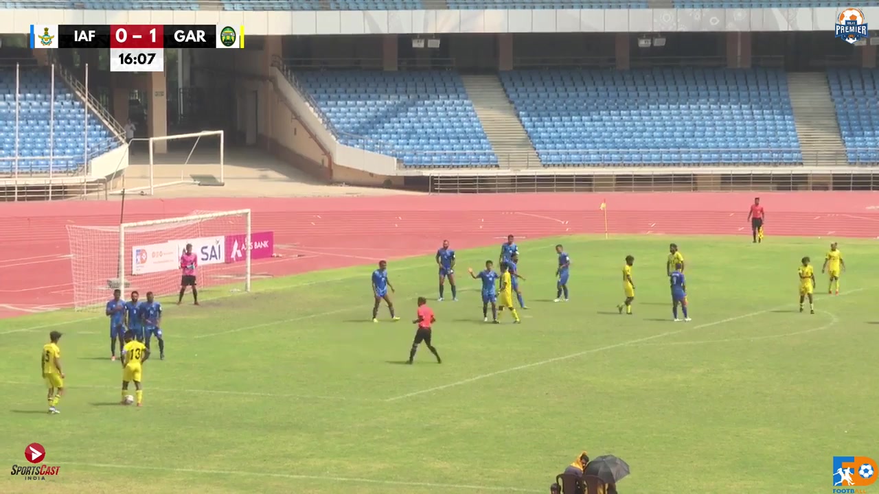 IND DSD Indian Air Force Vs Garhwal FC 16 phút Vào, ghi bàn 0:1