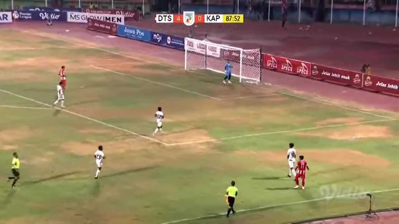 IDN D1 Deltras Sidoarjo Vs Kalteng Putra FC  Goal in 89 min, Score 5:0