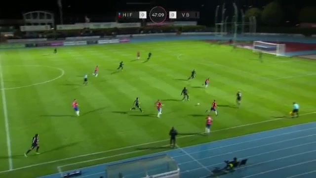 DEN D1 Hvidovre IF Vs Vejle 48 phút Vào, ghi bàn 1:0