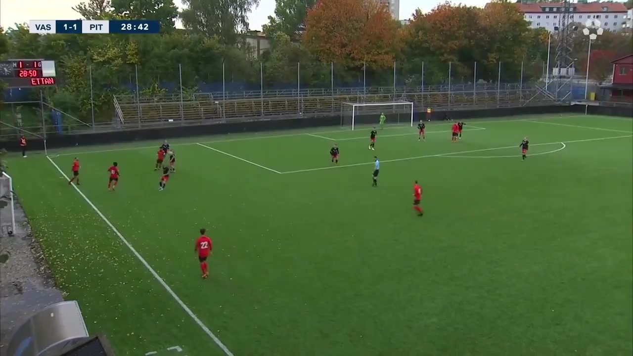 SWE D1 SN Vasalunds IF Vs Pitea IF 29 phút Vào, ghi bàn 1:2