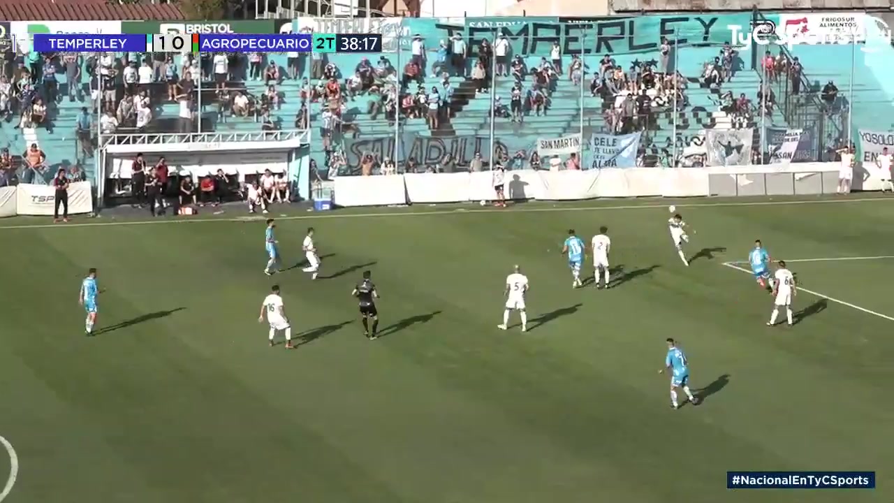 ARG D2 Temperley Vs Agropecuario de Carlos Casares  Goal in 86 min, Score 2:0