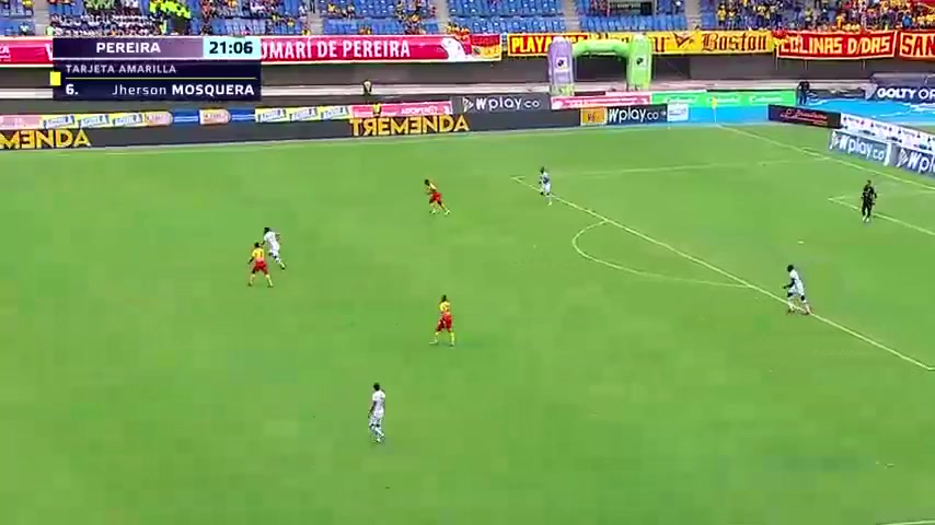 250 Deportivo Pereira Vs Deportivo Pasto 21 skor gol , skor 1:0