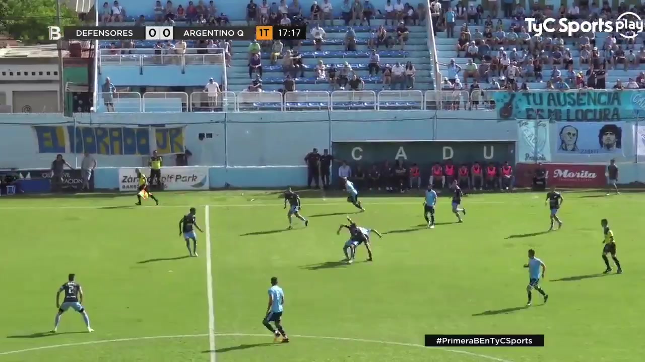 ARG B M Defensores Unidos Vs Argentino de Quilmes 18 phút Vào, ghi bàn 0:1