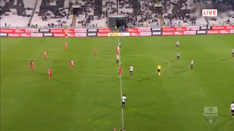 SER D1 Partizan Belgrade Vs Vojvodina Novi Sad 84 phút Samed BazdarVào, ghi bàn 4:1