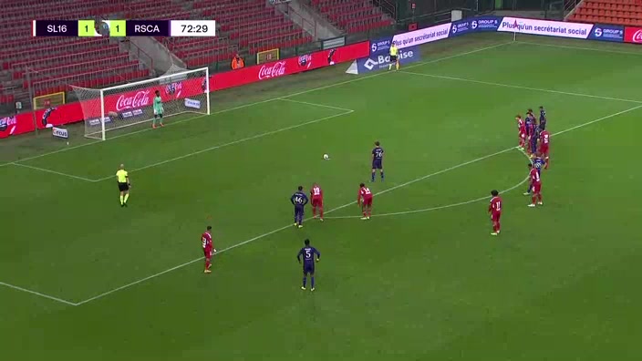 BEL D2 Standard Liege II Vs Anderlecht II 72 phút Vào, ghi bàn 1:2