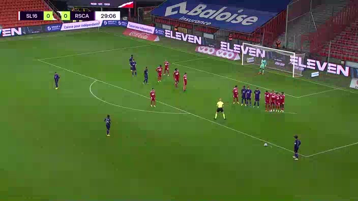 BEL D2 Standard Liege II Vs Anderlecht II 30 phút Vào, ghi bàn 0:1