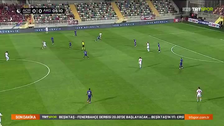 TUR D2 Altinordu Vs Keciorengucu  Goal in 6 min, Score 1:0