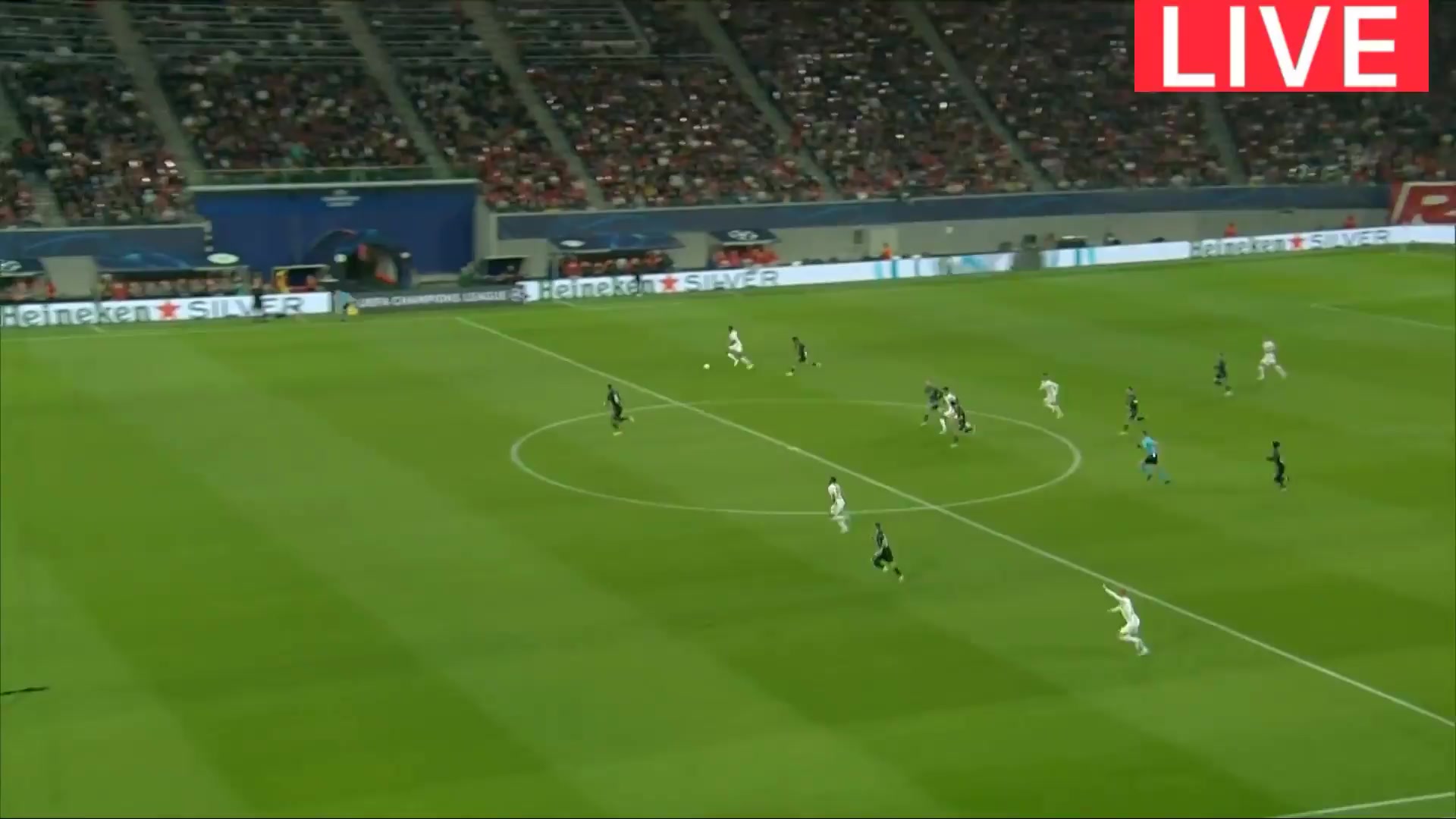 UEFA CL RB Leipzig Vs Celtic FC  Goal in 17 min, Score 1:0