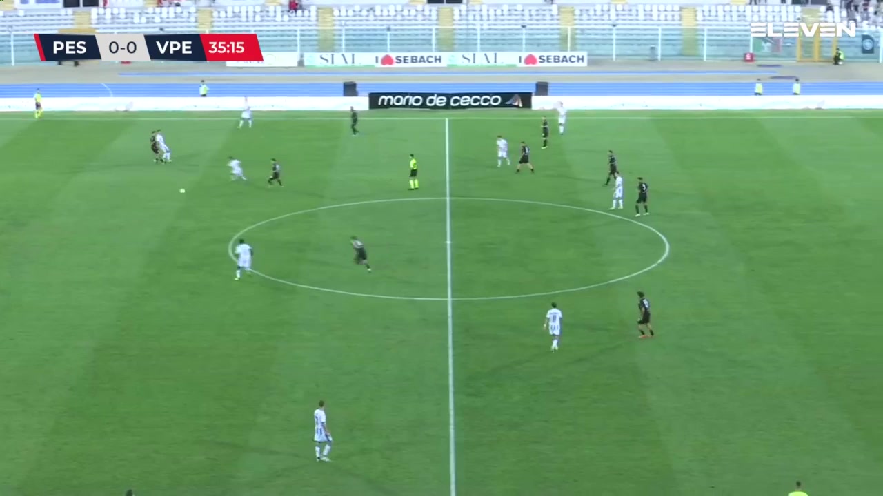 ITA PRO LC Pescara Vs Vis Pesaro  Goal in 36 min, Score 1:0