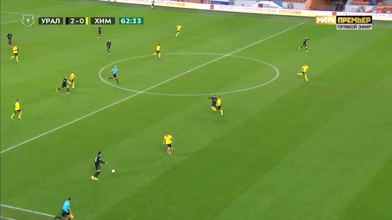 10 Ural Sverdlovsk Oblast Vs Khimki 63 skor gol , skor 2:0