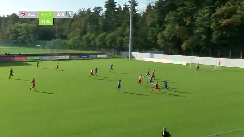 SLO D2 NK Aluminij Vs Jadran Dekani  Goal in 41 min, Score 2:1
