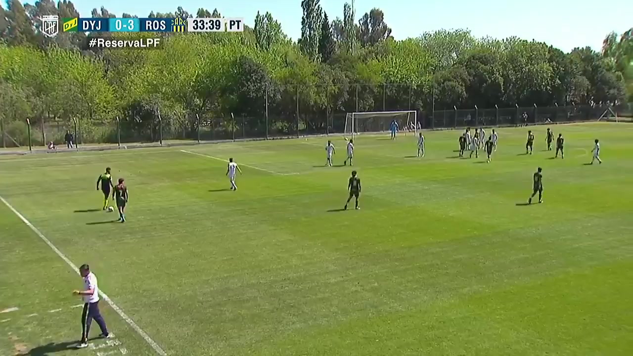 AR L（R） Defensa y Justicia Reserves Vs Rosario Central Reserves  Goal in 34 min, Score 0:4