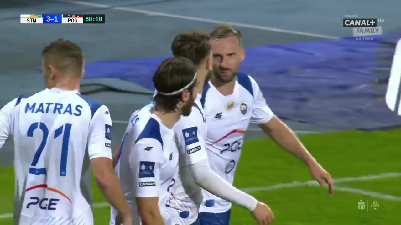 6 Stal Mielec Vs Pogon Szczecin 69 skor gol , skor 3:1