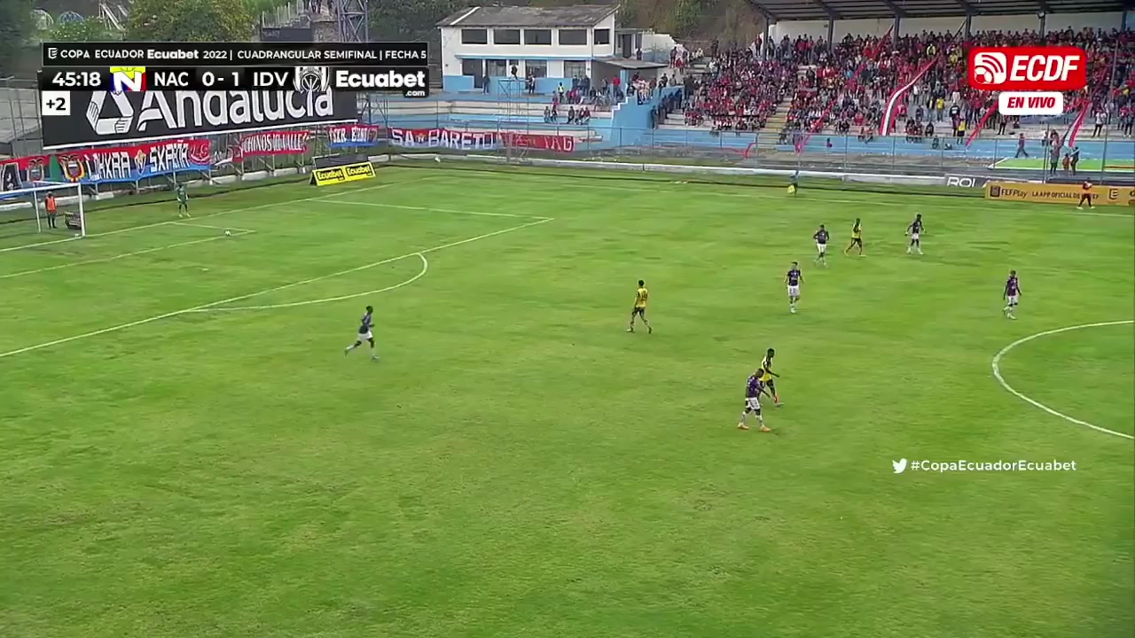 ECU CUP CD El Nacional Vs Independiente Jose Teran 45 phút Vào, ghi bàn 0:2