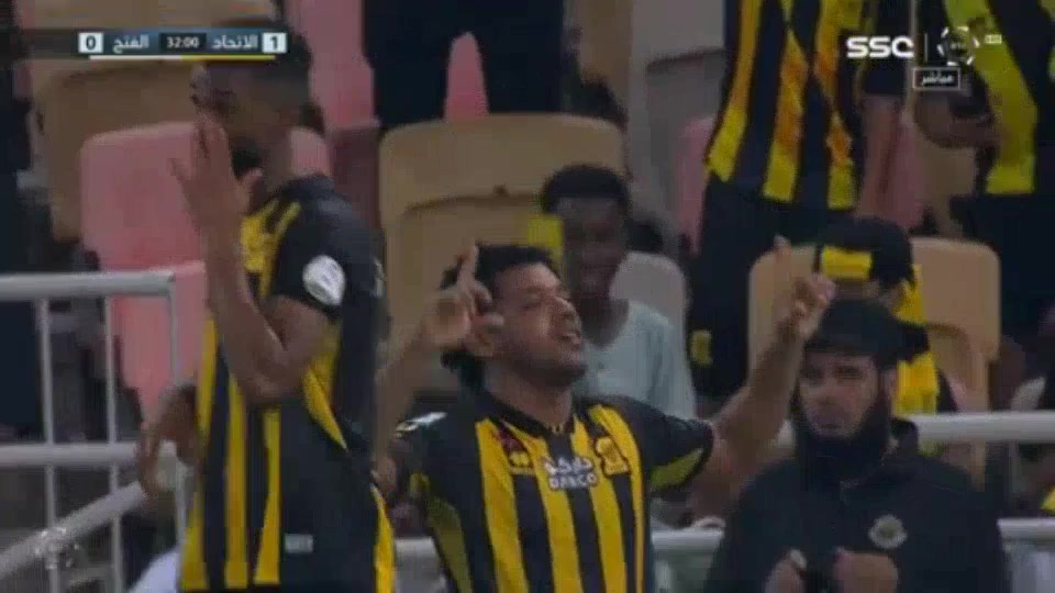 KSA PR Al Ittihad(KSA) Vs Al-Fateh 31 ทำประตู Romario Ricardo da Silva, Romarinho ประตู, ทำคะแนน 1:0