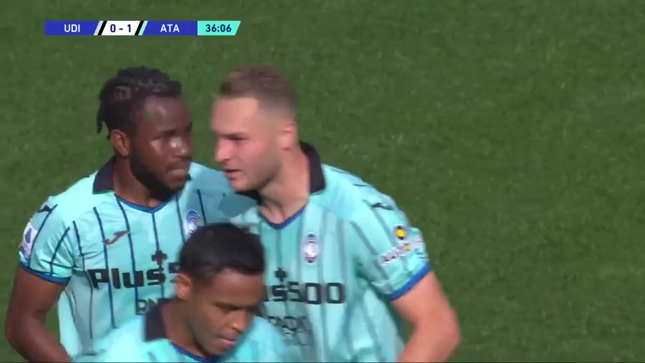 Serie A Udinese Vs Atalanta 35 phút Ademola LookmanVào, ghi bàn 0:1