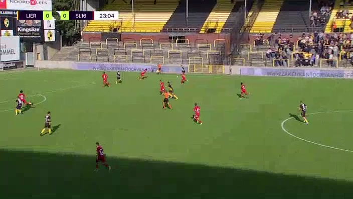 BEL D2 Lierse Vs Standard Liege II 23 phút Vào, ghi bàn 1:0