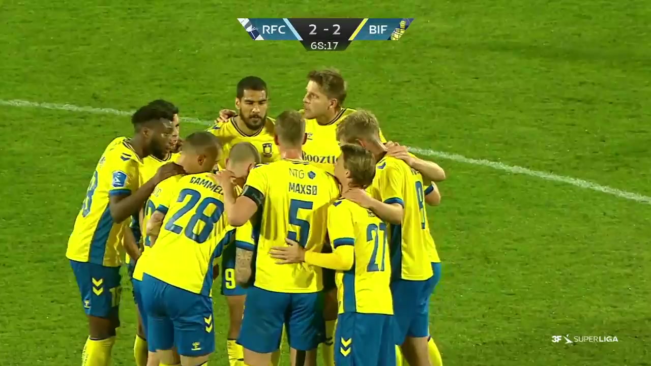 DEN SASL Randers FC Vs Brondby IF 69 phút Vào, ghi bàn 2:2