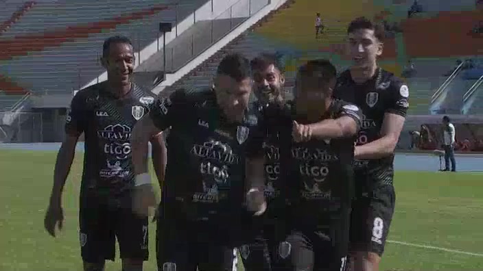 BO L1 Universitario De Vinto Vs Real Tomayapo 30 phút Juan RiojaVào, ghi bàn 0:1