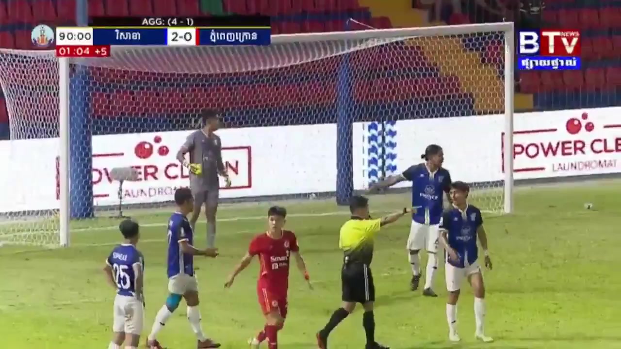 KH Cup Visakha FC Vs Phnom Penh FC 92 phút Vào, ghi bàn 2:1