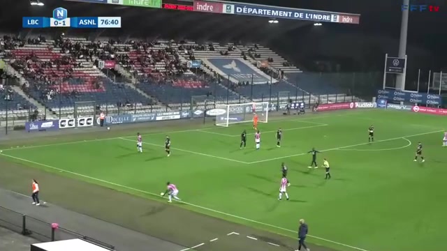 FRA D3 Chateauroux Vs Nancy 79 phút Vào, ghi bàn 1:1