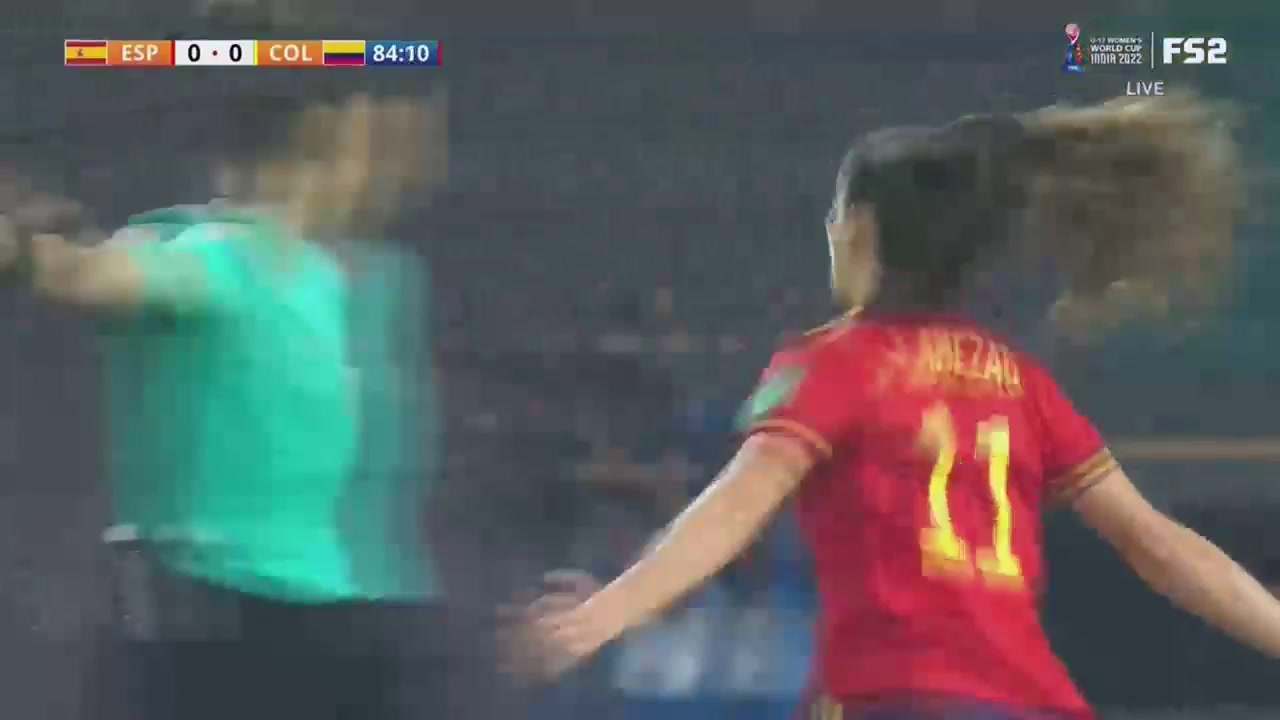 WCWU17 Spain (w) U17 Vs Colombia (w) U17 85 phút Vào, ghi bàn 1:0