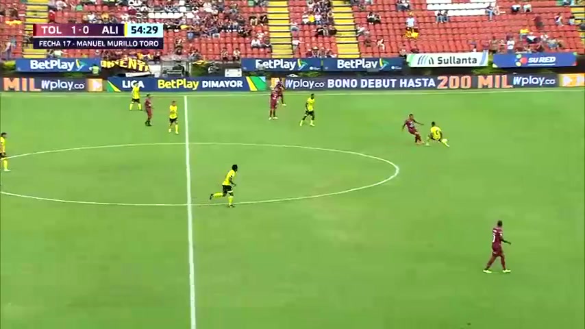 COL D1 Deportes Tolima Vs Alianza Petrolera 55 phút Vào, ghi bàn 2:0