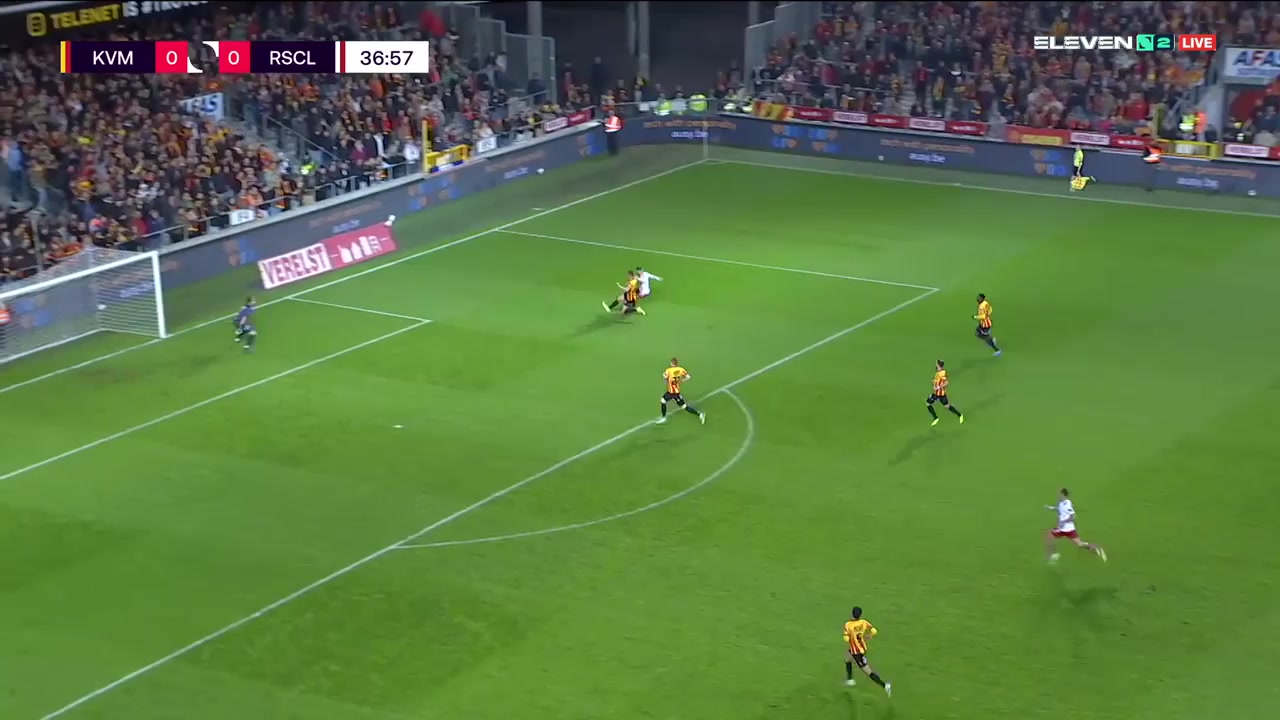 BEL D1 Mechelen Vs Standard Liege 36 phút Vào, ghi bàn 0:1