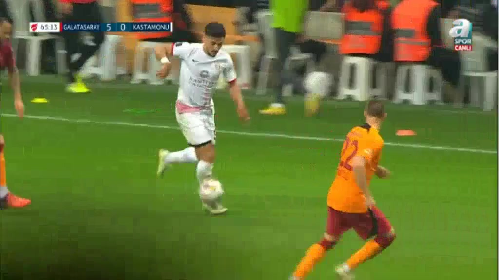 TUR Cup Galatasaray Vs Kastamonuspor  Goal in 66 min, Score 5:0