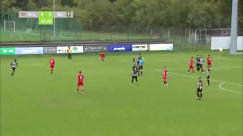SLO D2 NK Aluminij Vs NK Bilje  Goal in 34 min, Score 1:0