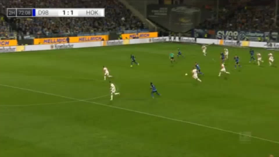 GER D2 Darmstadt Vs Holstein Kiel 72 phút Vào, ghi bàn 1:1